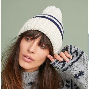 Anthropologie Walking On Snow Toque